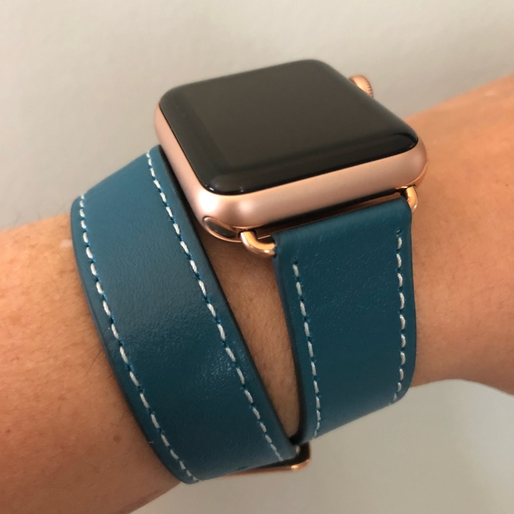 💥Series 3 - 5 GOLD Double Tour Apple Watch Band
